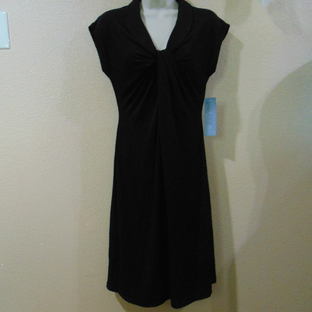 London Times Black Dress